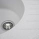 VALESO SOUL 6250 Granite Kitchen Sink in Speckled White, Matte Finish