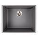 VALESO OASIS 5444 Granite Kitchen Sink in Gray Monsoon, Matte Finish