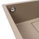 VALESO AMELI 5444 Granite Kitchen Sink in Titanium, Matte Finish