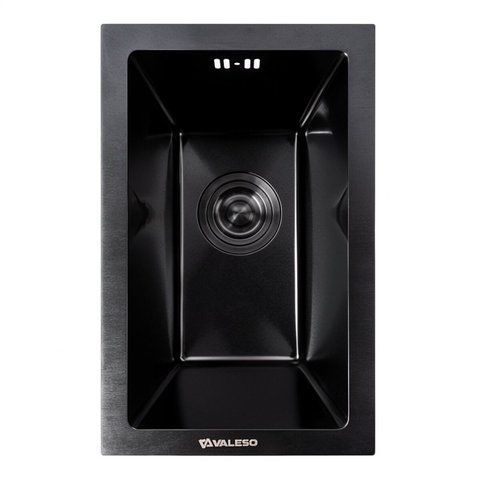 Кухонна мийка 25*40 PVD чорна VALESO Handmade (3,0/0,8) SP000051286 фото