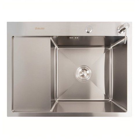 Кухонная мойка CM 65*50 R нержавейка VALESO Handmade (3,0/1,0) SP000033668 фото