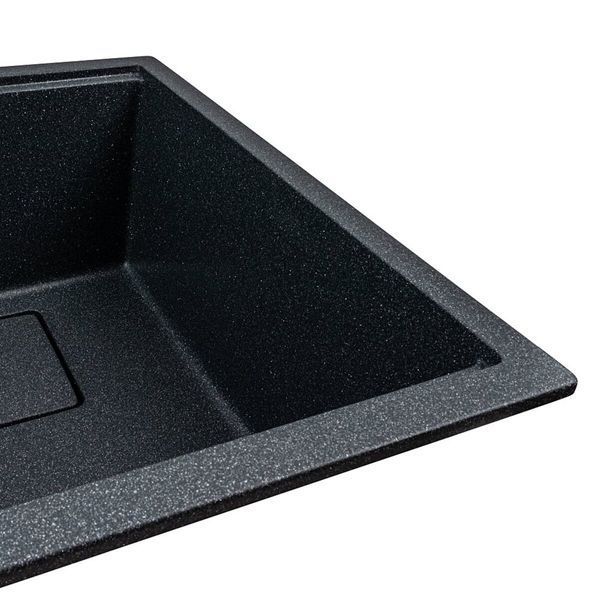 VALESO ENIGMA 7945 Granite Kitchen Sink in Anthracite, Matte Finish