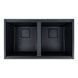VALESO ENIGMA 7945 Granite Kitchen Sink in Anthracite, Matte Finish