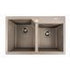 VALESO HARMONY 7850 Granite Kitchen Sink in Titanium, Matte Finish