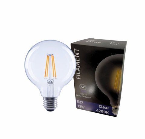 Лампочка LED Siriusstar Filament 12W G95-4200K-E27 SP000035118 фото