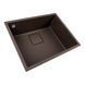 VALESO AMELI 5444 Granite Kitchen Sink in Dark Rock, Matte Finish