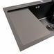Кухонна мийка CM 65*50 R чорна PVD VALESO Handmade (круглий сифон 3,0/0,8) SP000044286 фото 4