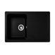 VALESO VERONA 7850 Granite Kitchen Sink in Black, Matte Finish