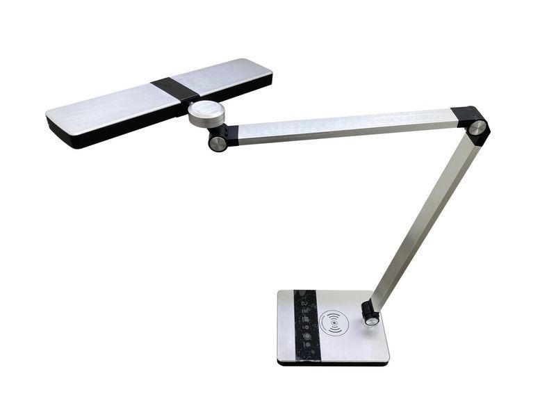 Лампа настольная светодиодная гибкая Sirius BL-1105-C серебряная SP000043579 фото