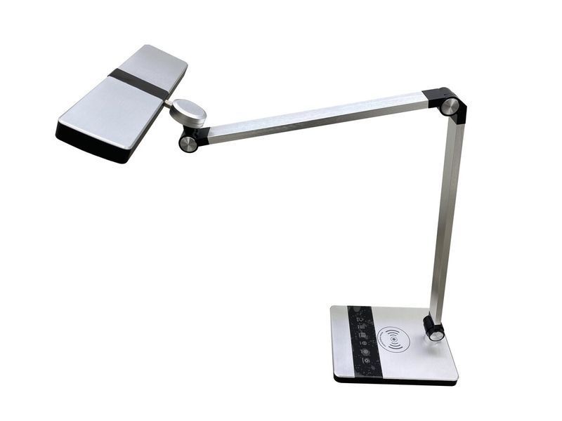 Лампа настольная светодиодная гибкая Sirius BL-1105-C серебряная SP000043579 фото