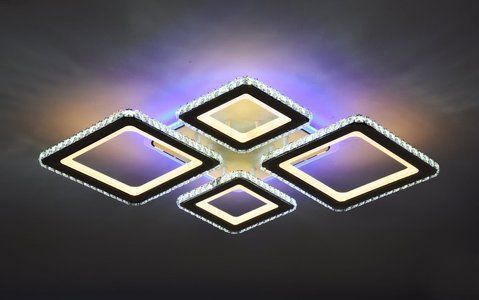 Потолочная люстра VALESO 55659/2+2 белая + хром, LED SP000052213 фото