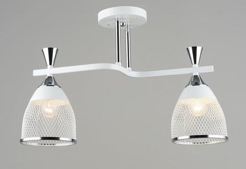 Люстра стельова металева Sirius B N6218/2 WT+CH SP000043433 фото