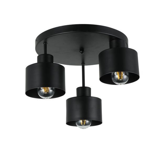 Потолочная люстра VALESO G 07522/3 Matte Black, черная SP000049084 фото