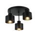 Потолочная люстра VALESO G 07522/3 Matte Black, черная SP000049084 фото 1