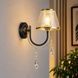 Бра настінне Sirius B NH5269/1W COFFEE+FGD SP000043448 фото 1