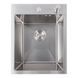 Мойка кухонная нержавеющая D&Eacute;COR VALESO Handmade ECN 40х50 см (2.0/0.5 мм) SP000030478 фото 1