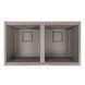 VALESO ENIGMA 7945 Granite Kitchen Sink in Metallic Gray, Matte Finish