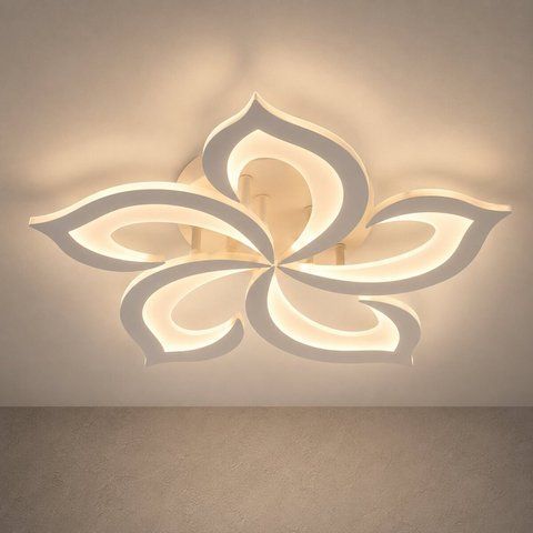 Люстра стельова VALESO LI9922-5 WH, біла, LED 70W SP000052256 фото