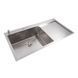 Кухонная мойка нержавейка CM 100*50 L VALESO Handmade (3.0/0.8) SP000045393 фото 3