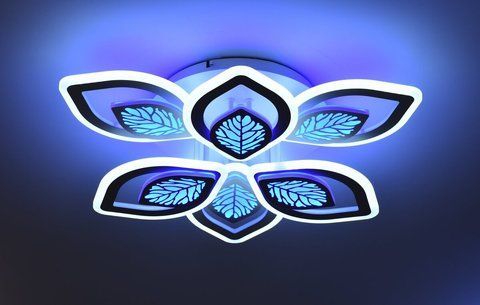 Потолочная люстра VALESO 55602/3+3 белая, LED SP000052217 фото
