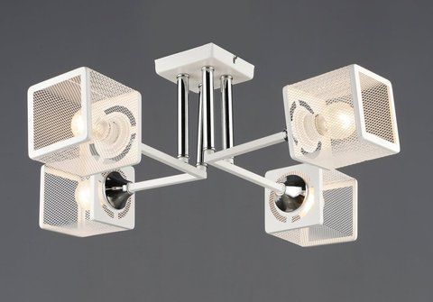 Люстра N6637/4 Белый + Хром SP000045895 фото