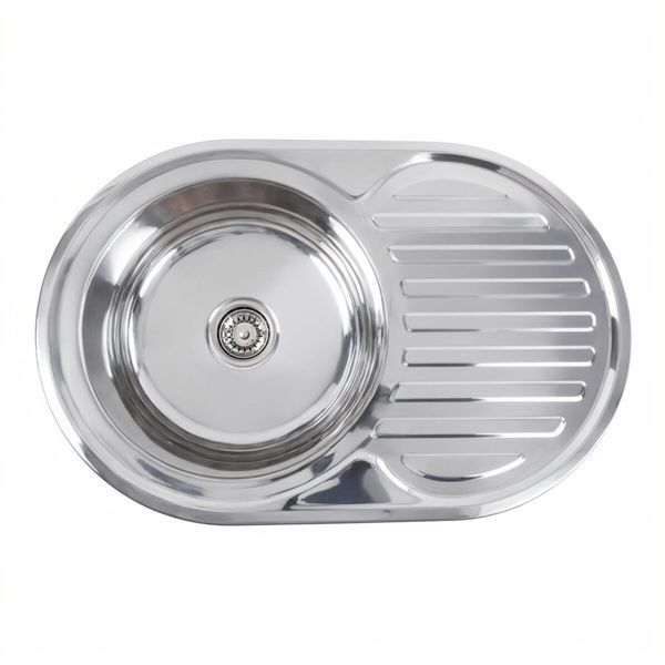 Кухонная мойка из нержавеющей стали Valeso 7750 ПОЛИРОВКА (0,8/180 мм) SP000044088 фото