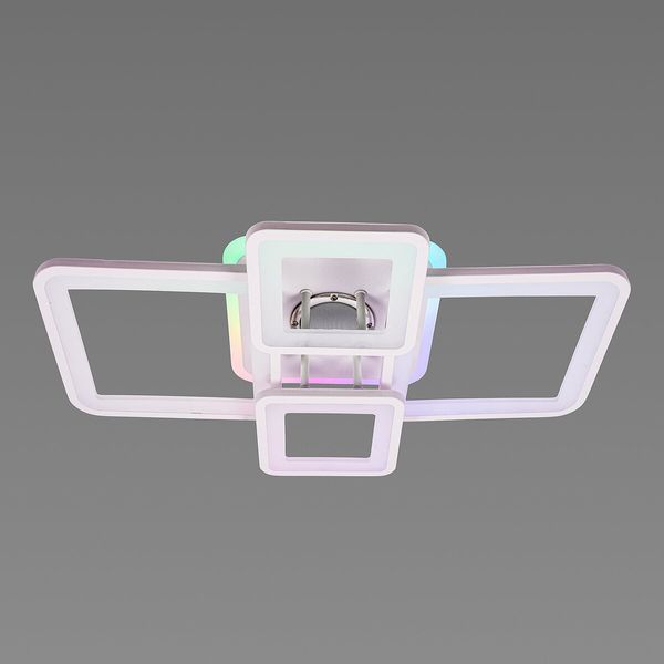 Люстра потолочная светодиодная с музыкальной колонкой и RGB подсветкой для гостиной и спальни VALESO YZD1269 Б SP000052013 фото