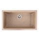 Platinum Paruana 7945 Granite Kitchen Sink in Caramel, Matte Finish