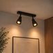 Спот VALESO INN-23043BK чорний на 2 плафони SP000041860 фото 1
