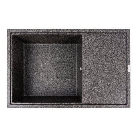Гранитная мойка для кухни VALESO GALANS 7850 матовая Графит SP000049246 фото