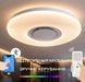 Люстра світлодіодна VALESO музична смарт LY565-500 WH з пультом та додатком 60W+5W RGB Білий SP000051973 фото 6