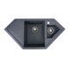 VALESO PANDORA 9950 Granite Kitchen Sink in Graphite, Matte Finish
