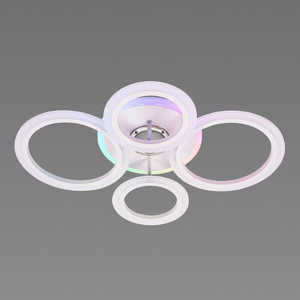 Люстра потолочная светодиодная с музыкальной колонкой и RGB подсветкой для спальни и детской VALESO YZD1270 SP000052016 фото