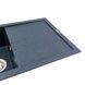 Гранитная мойка для кухни VALESO SOLID 7843 матовая Антрацит SP000047400 фото 7