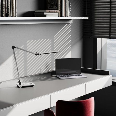 Лампа настольная светодиодная Sirius BL-1121 brushed silver SP000043580 фото