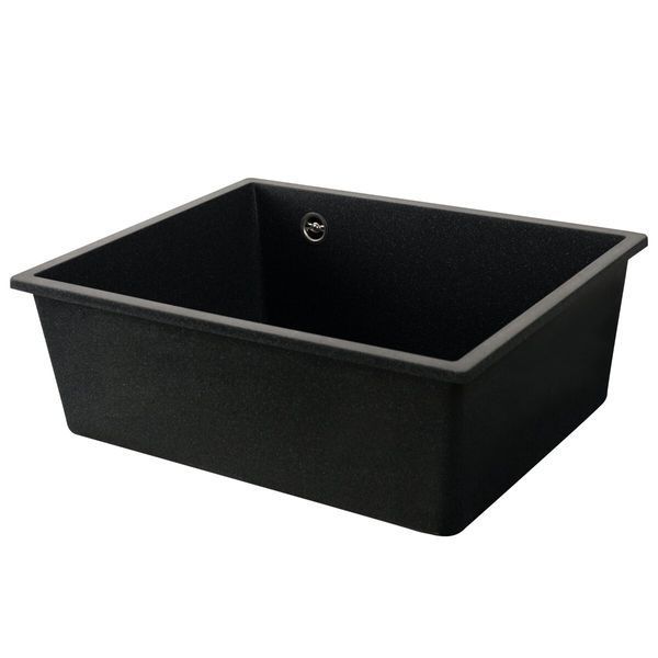 VALESO OASIS 5444 Granite Kitchen Sink in Anthracite, Matte Finish