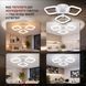 Пристальная LED люстра VALESO G 2589/3 WT 42W?3000K-6500K Пульт: 2.4G With Dimming SP000045466 фото 5