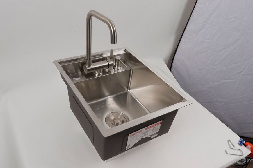 Кухонная мойка CM 40*50 скрытая нержавейка Platinum Handmade SP000043029 фото