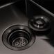 Кухонная мойка CM 78*50 L черная PVD VALESO Handmade (круглый сифон 3,0/0,8) SP000044289 фото 5