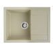 VALESO INTENSO 6550 Granite Kitchen Sink in Sand, Matte Finish