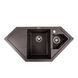 VALESO PANDORA 9950 Granite Kitchen Sink in Grenadine, Matte Finish
