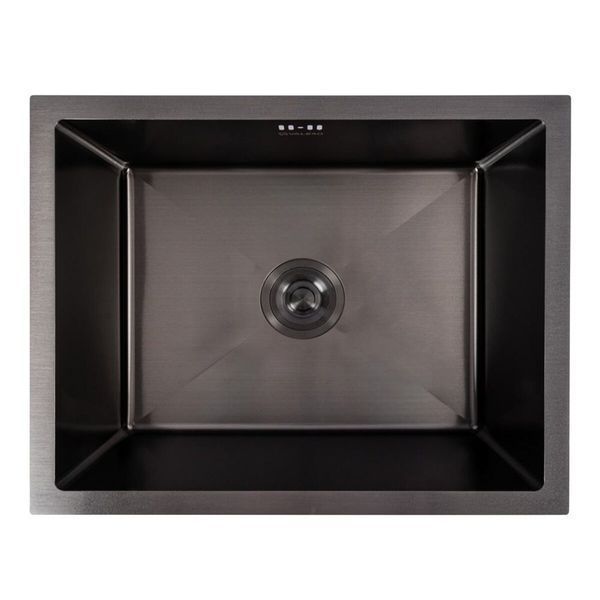 Кухонна мийка CM 65*44 VALESO Handmade PVD чорна D&Eacute;COR (3.0/1.0) SP000054173 фото