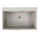 VALESO BOGEMA 7850 Granite Kitchen Sink in Gray, Matte Finish