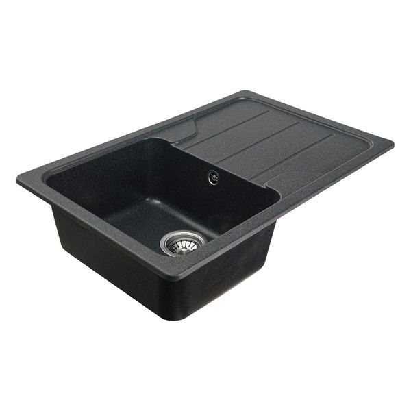 VALESO VERONA 7850 Granite Kitchen Sink in Anthracite, Matte Finish