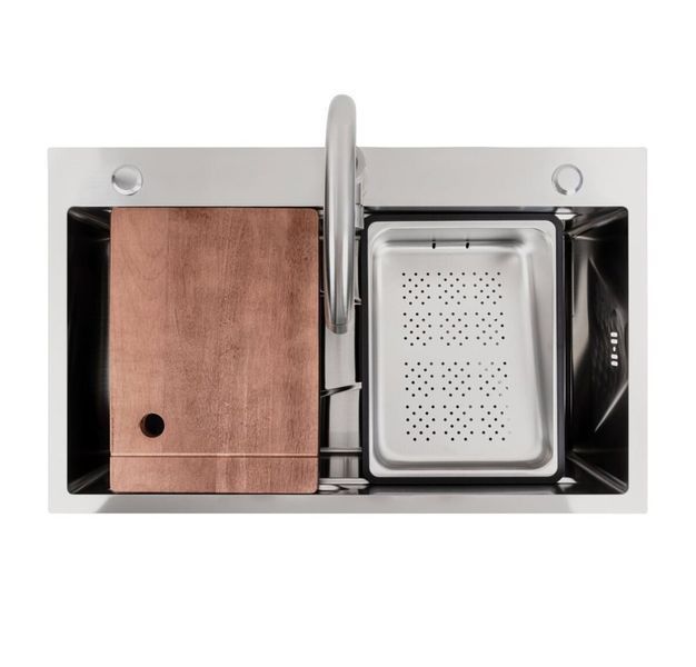 Кухонная мойка Valeso Handmade CM 75*46B Workstation из нержавеющей стали SP000045373 фото