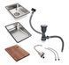 Кухонная мойка Valeso Handmade CM 75*46B Workstation из нержавеющей стали SP000045373 фото 11