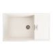 Platinum DIAMOND 8650 Granite Kitchen Sink in Snow White, Matte Finish