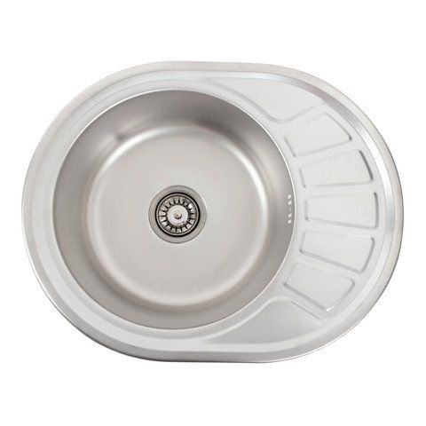 Кухонная мойка из нержавеющей стали Valeso ДЕКОР 5745 (0,8/180 мм) SP000044072 фото