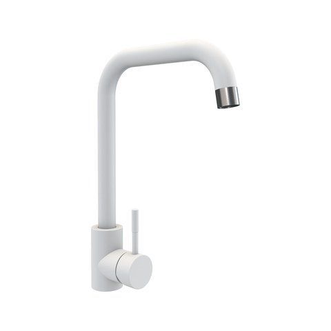 Змішувач Platinum NА3008B Білосніжний SP000032147 фото