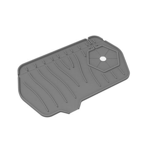 RB4 силіконовий килим для мийки сірий VALESO 24*15 SP000049837 фото